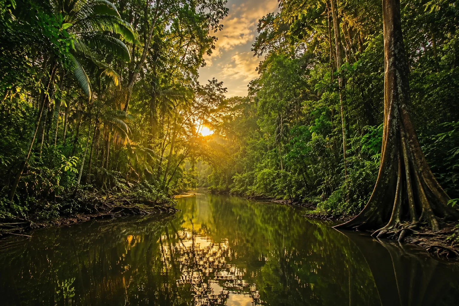 Paisagem amazónica — inspiração IAÇÁ Roots