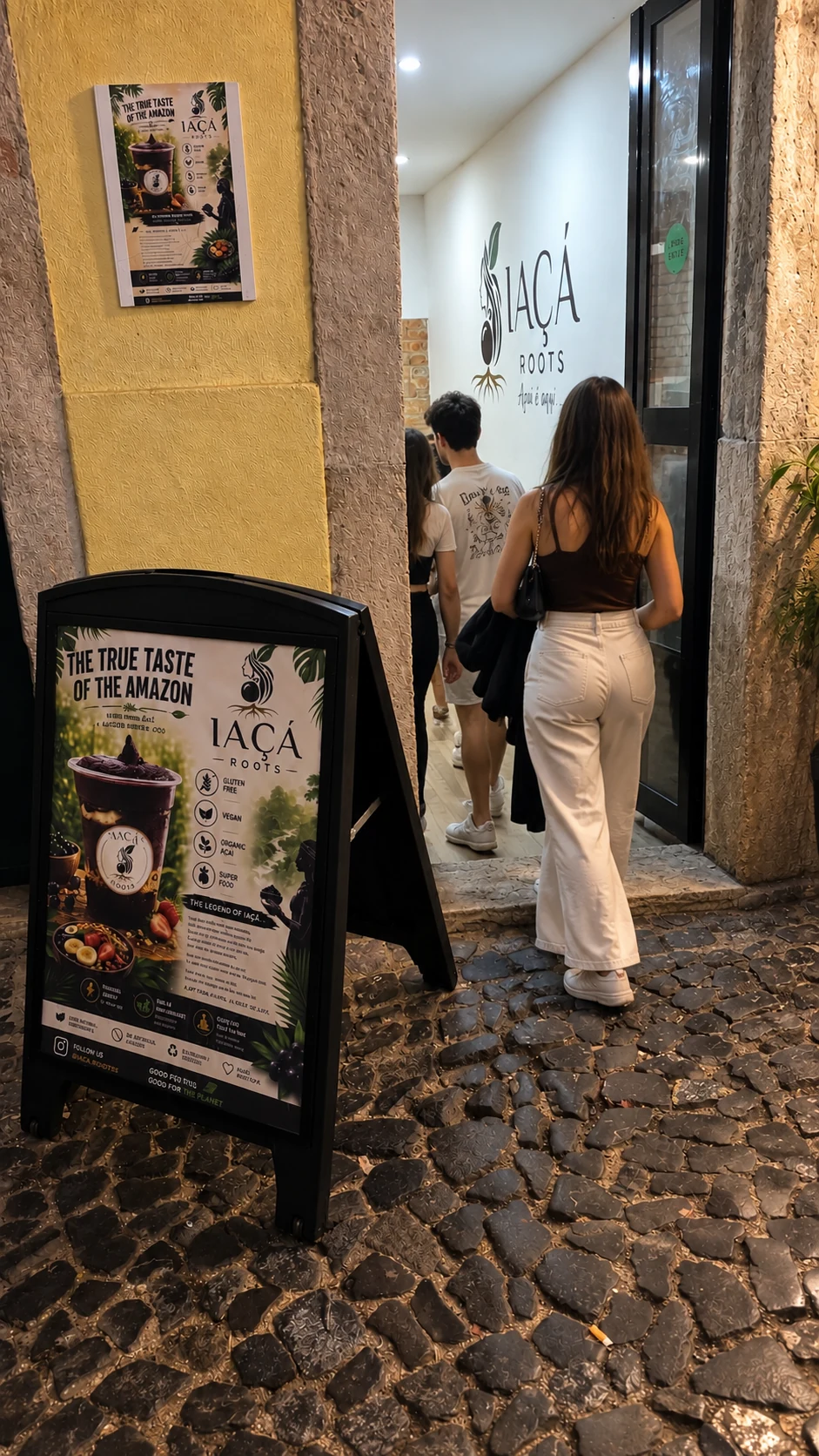 Entrada de uma unidade IAÇÁ Roots