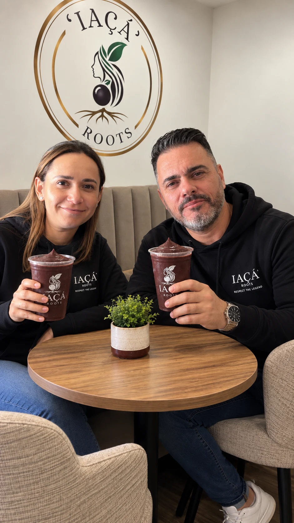 Experiência IAÇÁ Roots no espaço da marca
